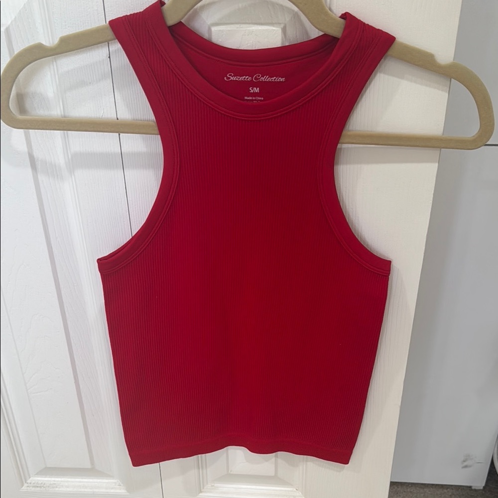 Women's Red Tank Top